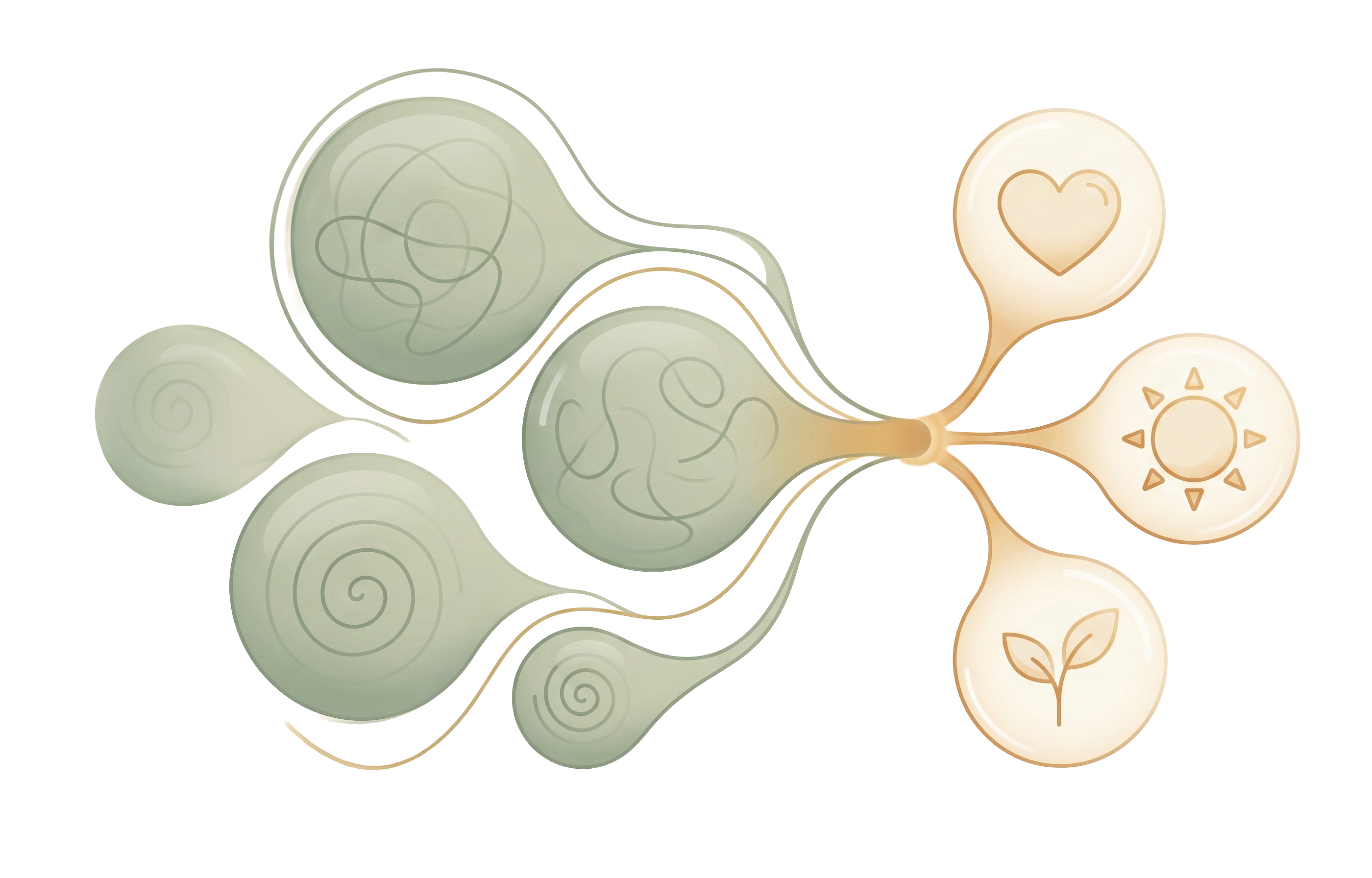 Abstract illustration of discovering preferences